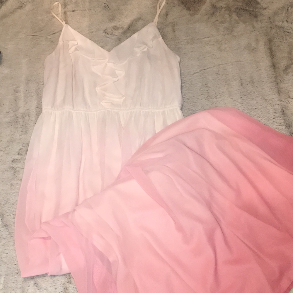 LAUREN CONRAD Maxi Dress Ombre Colored- Medium